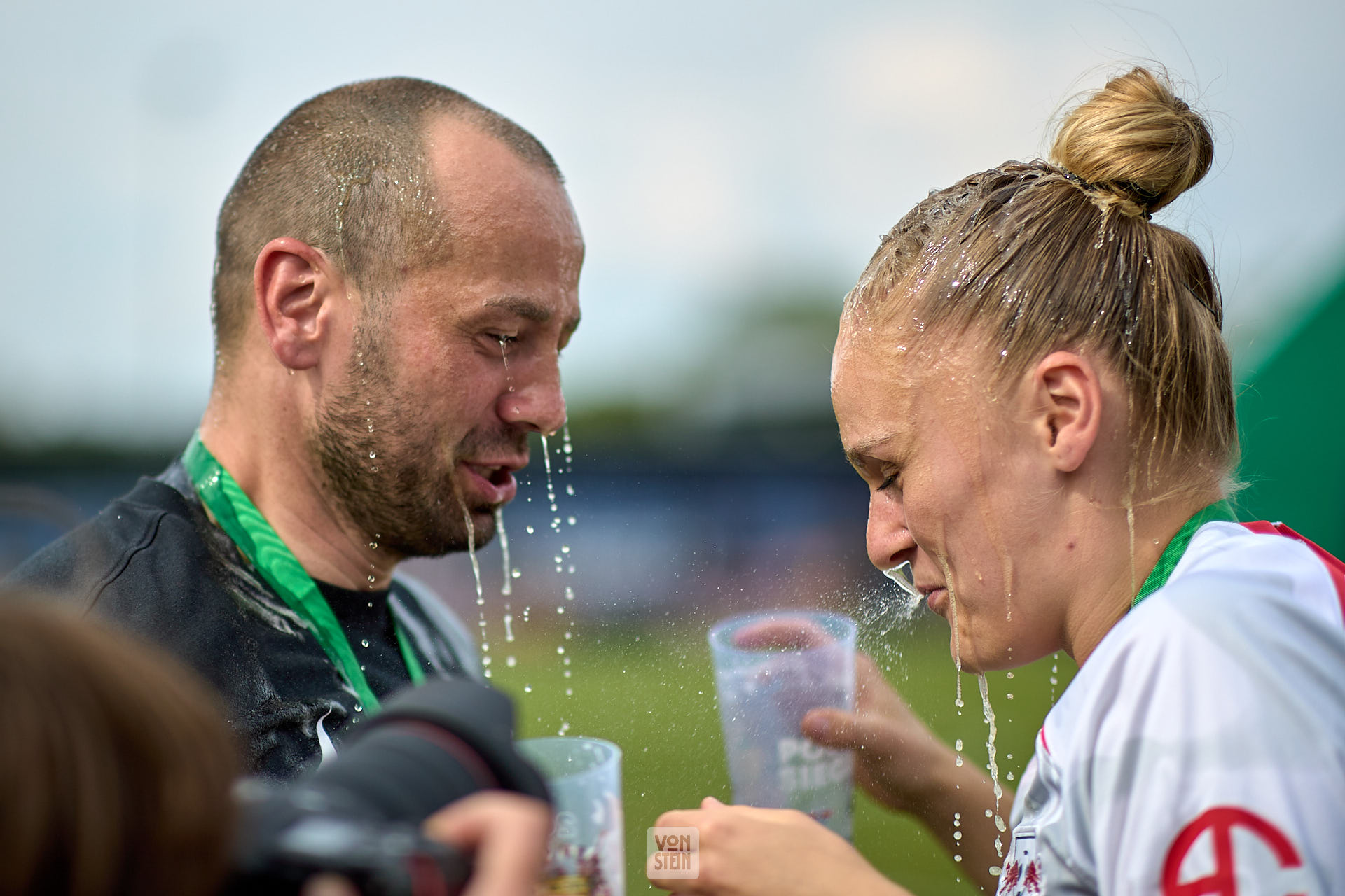 21.05.2023, GER, Frauenfußball, 2. BL, 2022 2023, RB Leipzig - FSV Gütersloh, Meisterinnenehrung