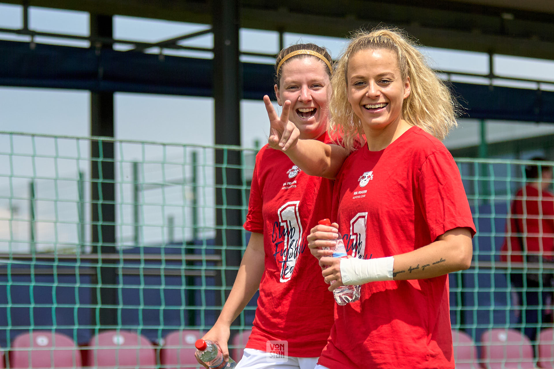 21.05.2023, GER, Frauenfußball, 2. BL, 2022 2023, RB Leipzig - FSV Gütersloh, Meisterinnenehrung