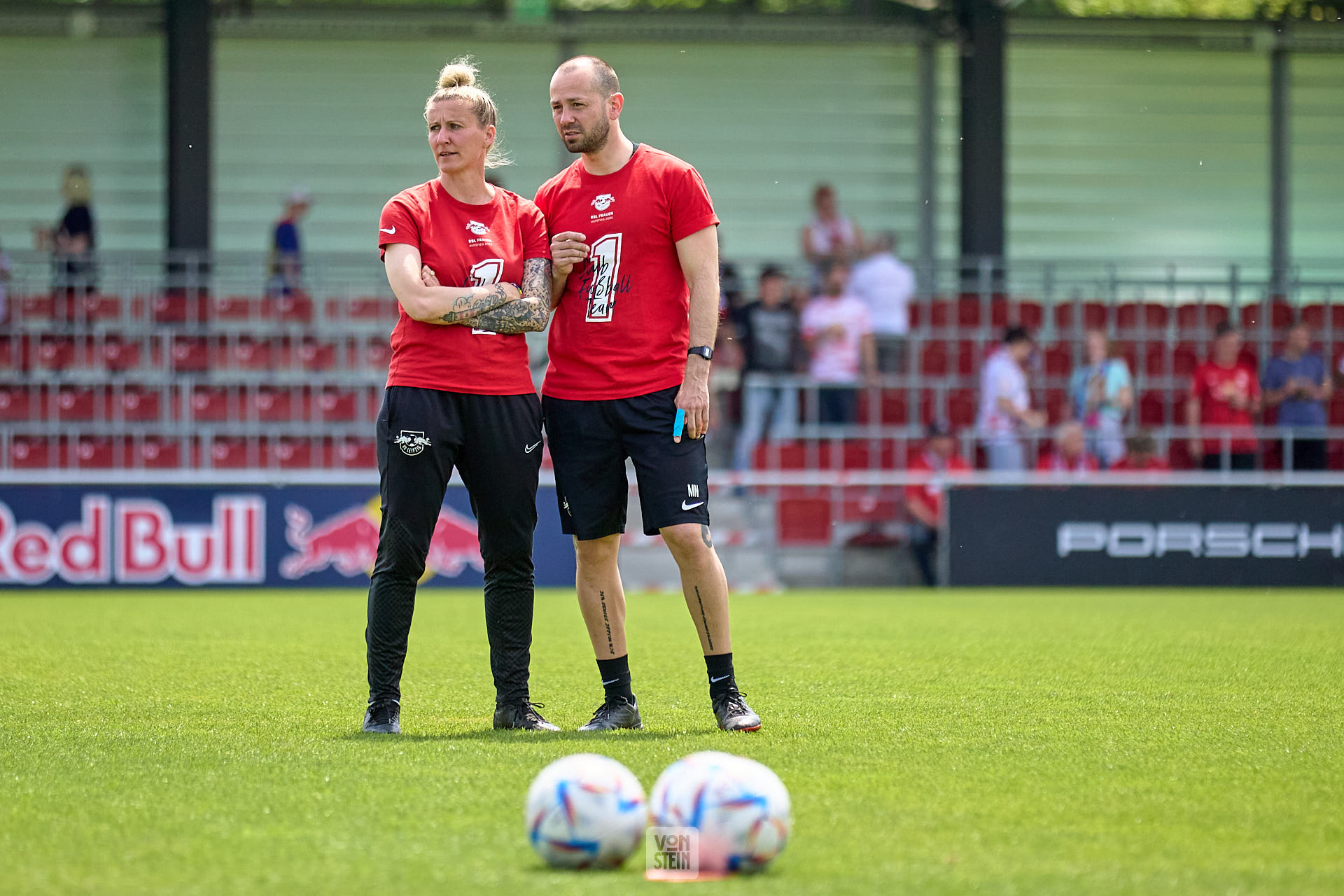 21.05.2023, GER, Frauenfußball, 2. BL, 2022 2023, RB Leipzig - FSV Gütersloh, Meisterinnenehrung