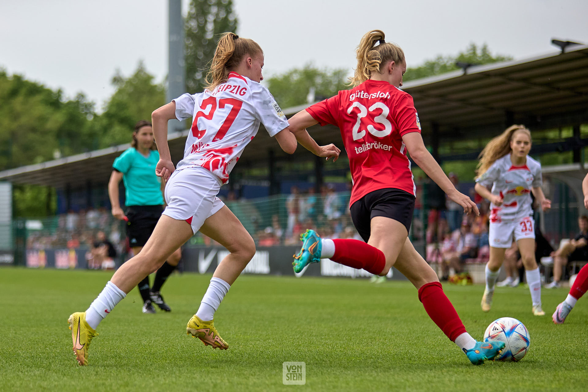 21.05.2023, GER, Frauenfußball, 2. BL, 2022 2023, RB Leipzig - FSV Gütersloh, Meisterinnenehrung