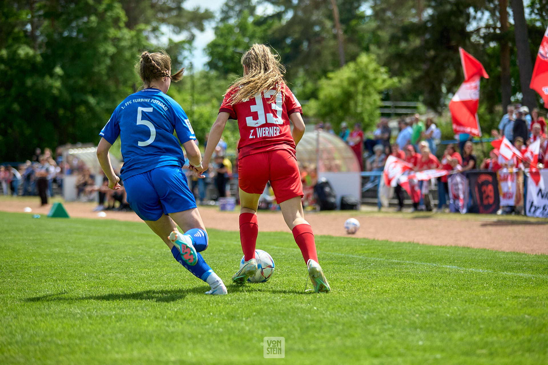 29.05.2023, GER, Frauenfußball, 2. BL, 2022 2023, Turbine Potsdam U20 - RB Leipzig