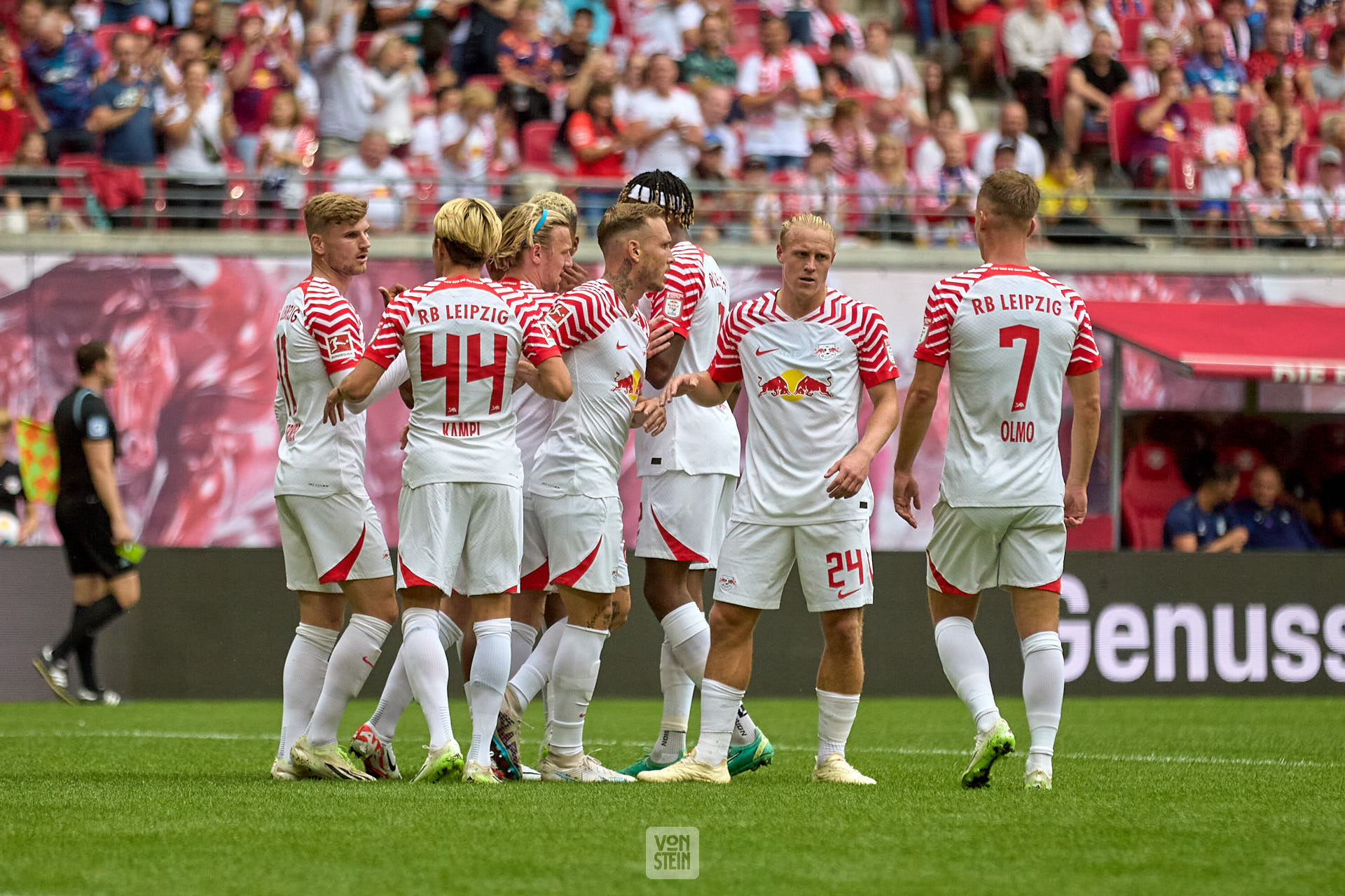 05.08.2023, Fußball, Männer, Testspiel, Saisoneröffnung, 2023 2024, Bundesliga, La Liga, RB Leipzig - UD Las Palmas