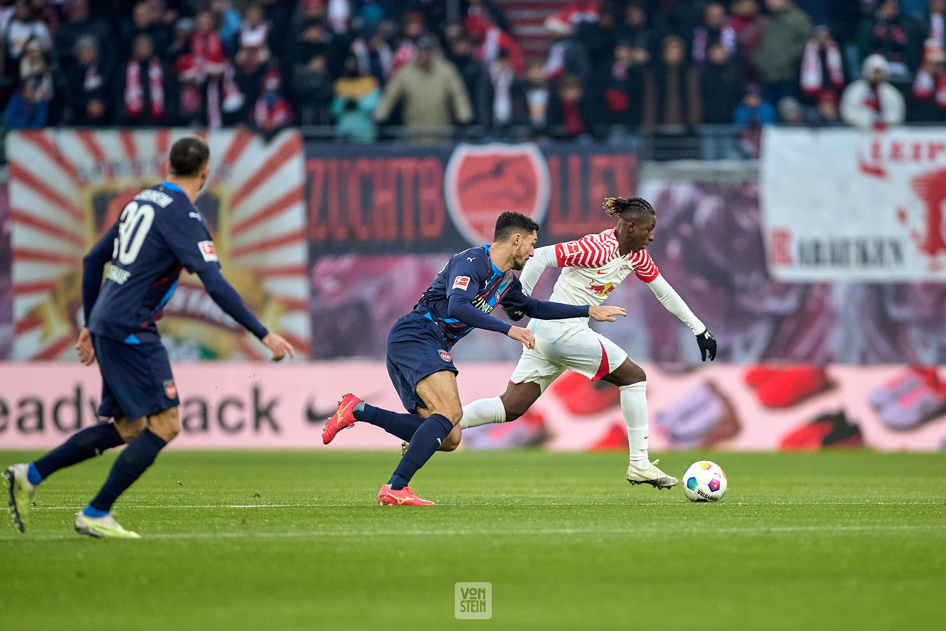 10.12.2023, Fußball, Männer, Bundesliga, 2023 2024, RB Leipzig - FC Heidenheim