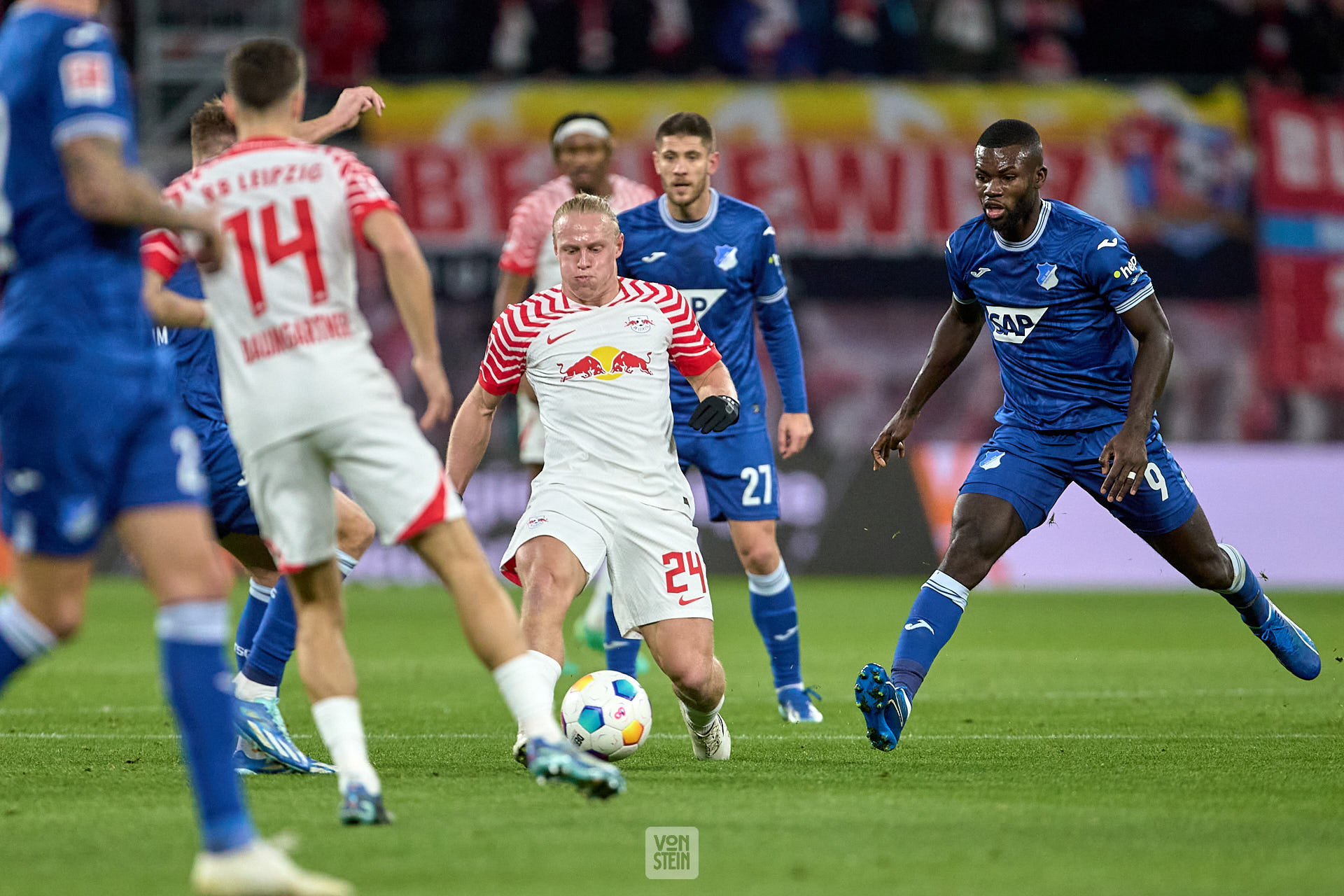 16.12.2023, Fußball, Männer, Bundesliga, 2023 2024, RB Leipzig - TSG Hoffenheim