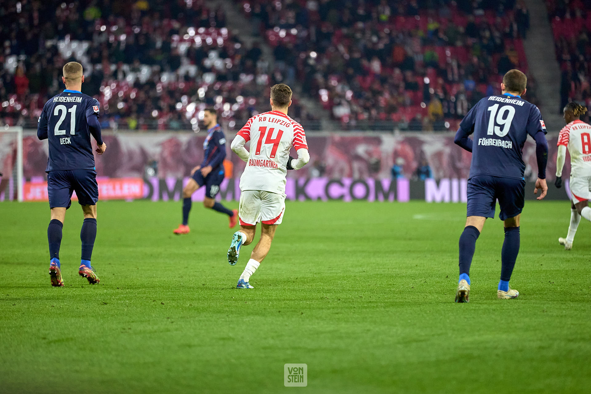 10.12.2023, Fußball, Männer, Bundesliga, 2023 2024, RB Leipzig - FC Heidenheim