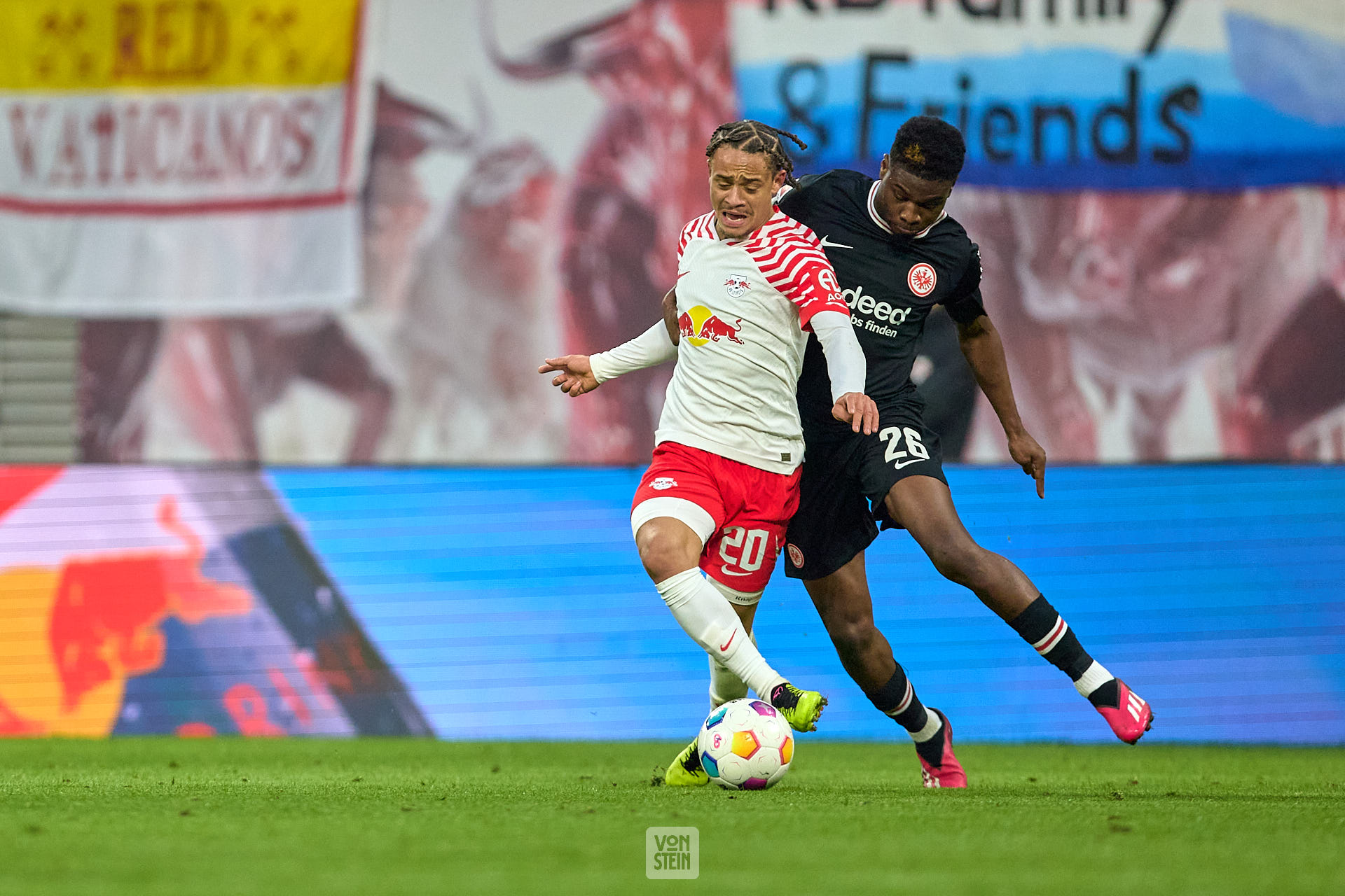 13.01.2024, Fußball, Männer, Bundesliga, 2023 2024, RB Leipzig - Eintracht Frankfurt