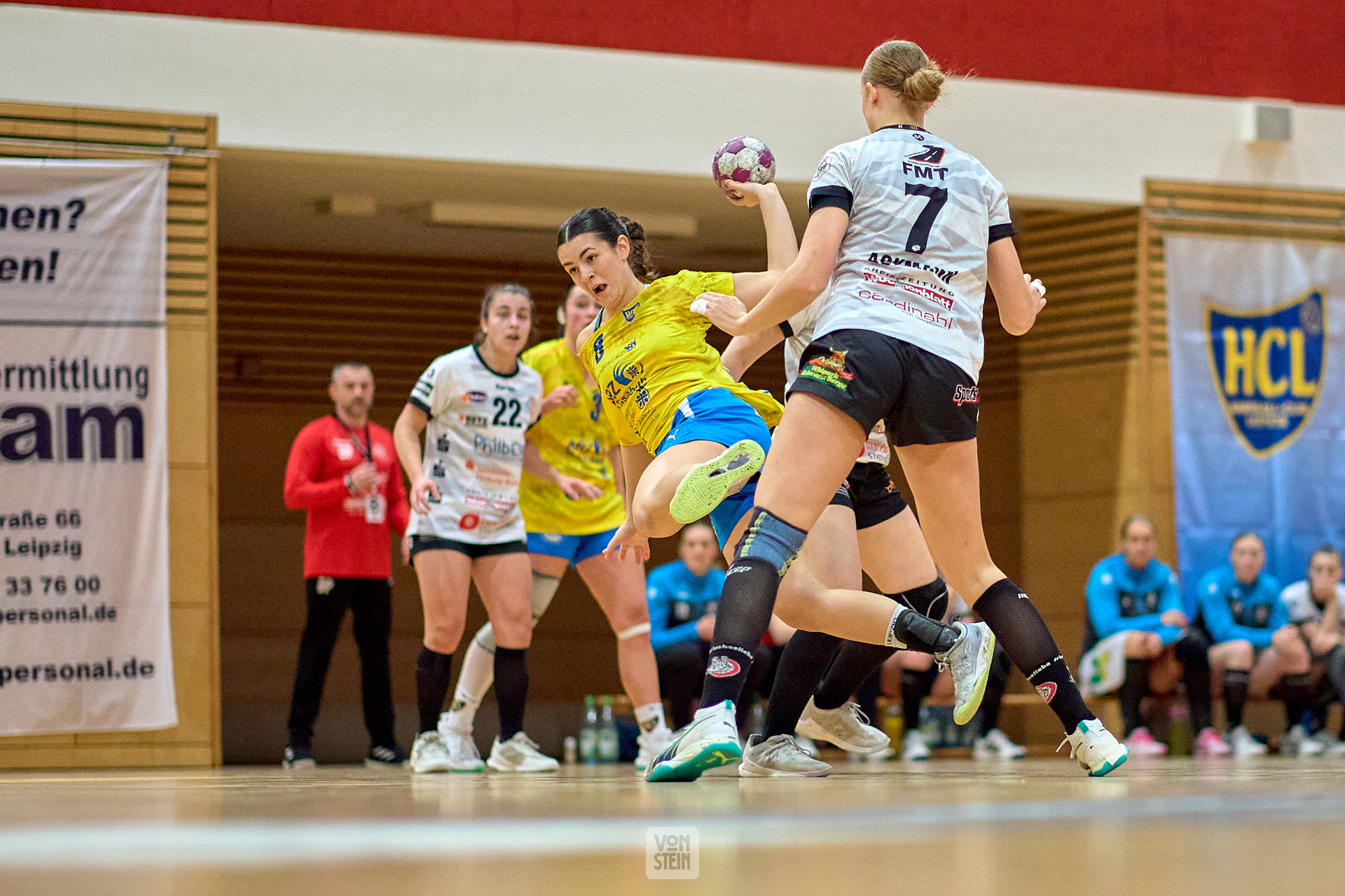 25.02.2024, Handball, Frauen, 2. Bundesliga, 2023 2024, HC Leipzig - Handball Luchse Buchholz 08-Rosengarten