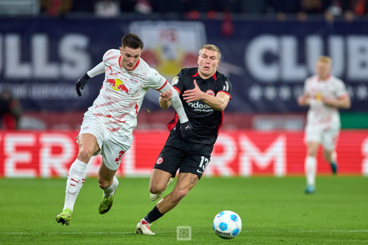 04.12.2024, Fußball, Männer, DFB-Pokal, Achtelfinale, 2024 2025, RB Leipzig - Eintracht Frankfurt