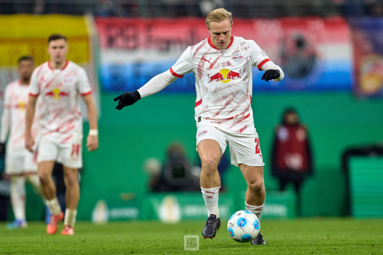 04.12.2024, Fußball, Männer, DFB-Pokal, Achtelfinale, 2024 2025, RB Leipzig - Eintracht Frankfurt