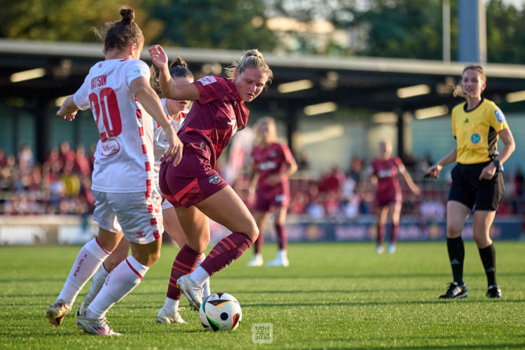 10.09.2024, GER, Frauenfußball, BL, 2024 2025, RB Leipzig - 1. FC Köln