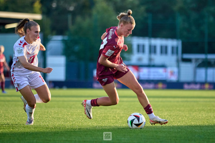 10.09.2024, GER, Frauenfußball, BL, 2024 2025, RB Leipzig - 1. FC Köln