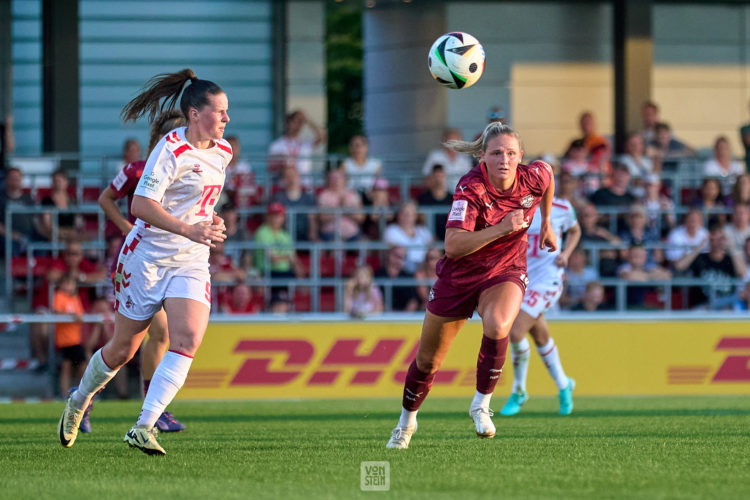 10.09.2024, GER, Frauenfußball, BL, 2024 2025, RB Leipzig - 1. FC Köln