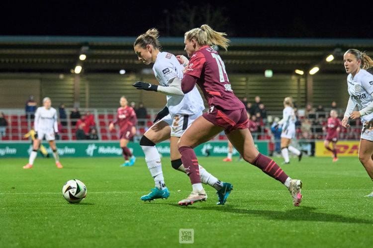 17.11.2024, GER, Frauenfußball, BL, 2024 2025, RB Leipzig - Bayer Leverkusen