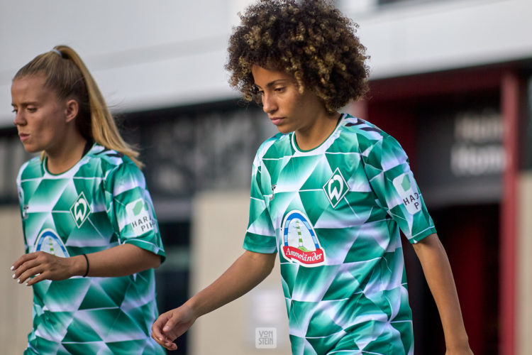 20.09.2024, GER, Frauenfußball, BL, 2024 2025, RB Leipzig - SV Werder Bremen