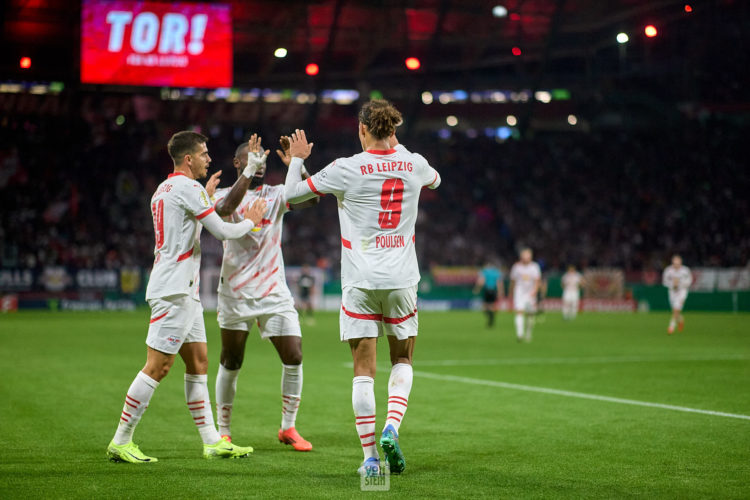 29.10.2024, Fußball, Männer, DFB-Pokal, 2. Runde, 2024 2025, RB Leipzig - FC St. Pauli