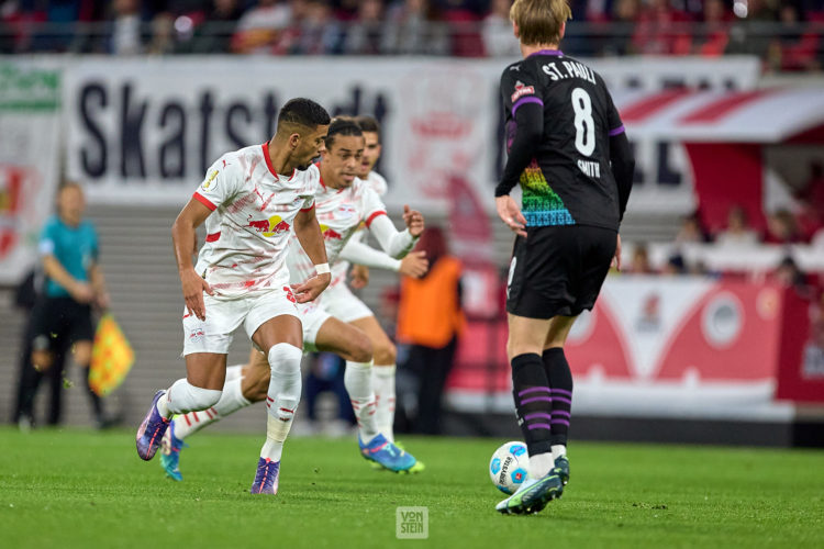 29.10.2024, Fußball, Männer, DFB-Pokal, 2. Runde, 2024 2025, RB Leipzig - FC St. Pauli