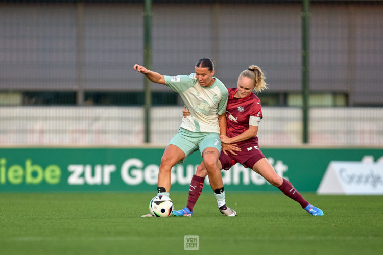 20.09.2024, GER, Frauenfußball, BL, 2024 2025, RB Leipzig - SV Werder Bremen