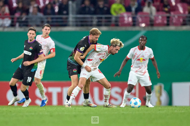 29.10.2024, Fußball, Männer, DFB-Pokal, 2. Runde, 2024 2025, RB Leipzig - FC St. Pauli