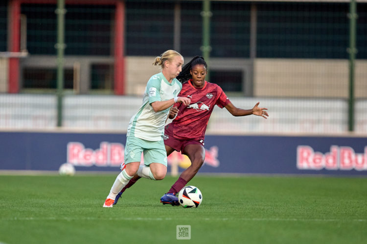 20.09.2024, GER, Frauenfußball, BL, 2024 2025, RB Leipzig - SV Werder Bremen