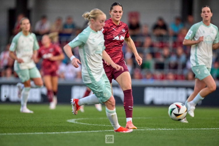 20.09.2024, GER, Frauenfußball, BL, 2024 2025, RB Leipzig - SV Werder Bremen