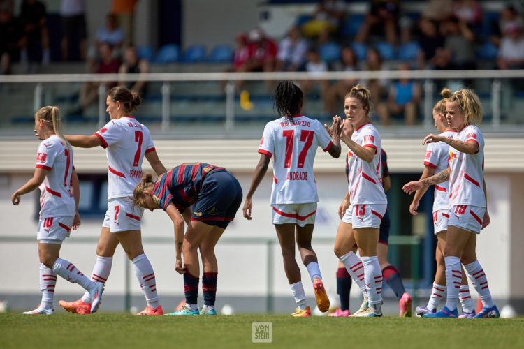 19.07.2024, GER, Frauenfußball, BL, Testspiel, 2024 2025, RB Leipzig - Pogon Stettin