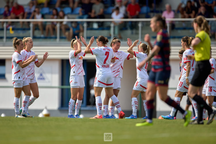 19.07.2024, GER, Frauenfußball, BL, Testspiel, 2024 2025, RB Leipzig - Pogon Stettin