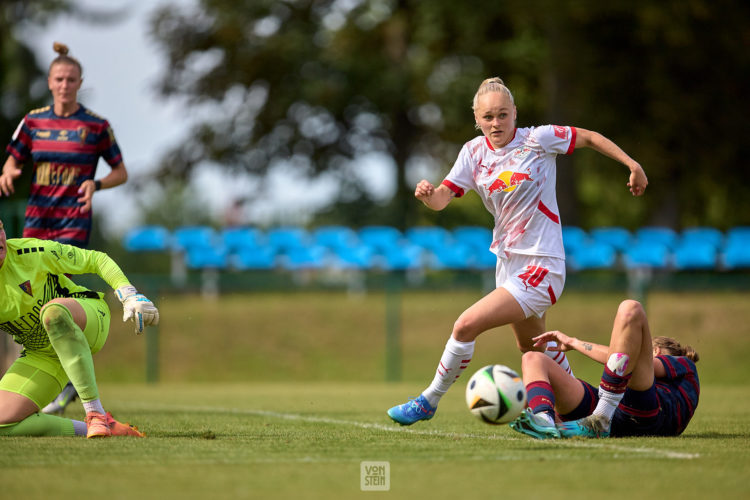 19.07.2024, GER, Frauenfußball, BL, Testspiel, 2024 2025, RB Leipzig - Pogon Stettin