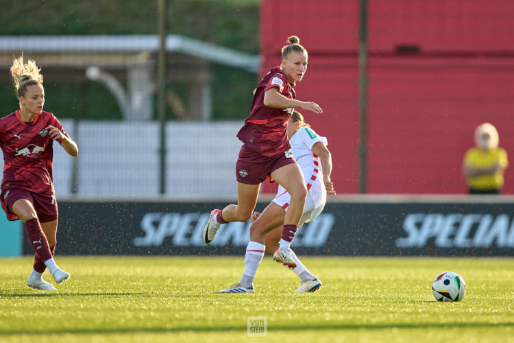 10.09.2024, GER, Frauenfußball, BL, 2024 2025, RB Leipzig - 1. FC Köln