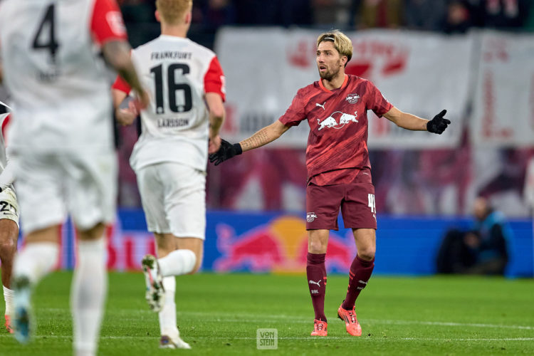 15.12.2024, Fußball, Männer, Bundesliga, 2024 2025, RB Leipzig - Eintracht Frankfurt