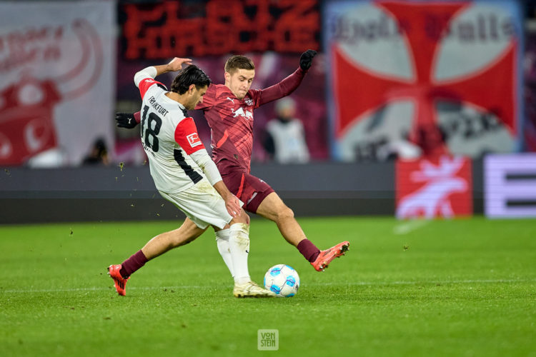 15.12.2024, Fußball, Männer, Bundesliga, 2024 2025, RB Leipzig - Eintracht Frankfurt