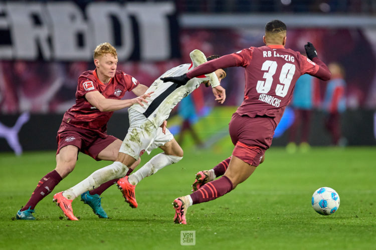 15.12.2024, Fußball, Männer, Bundesliga, 2024 2025, RB Leipzig - Eintracht Frankfurt